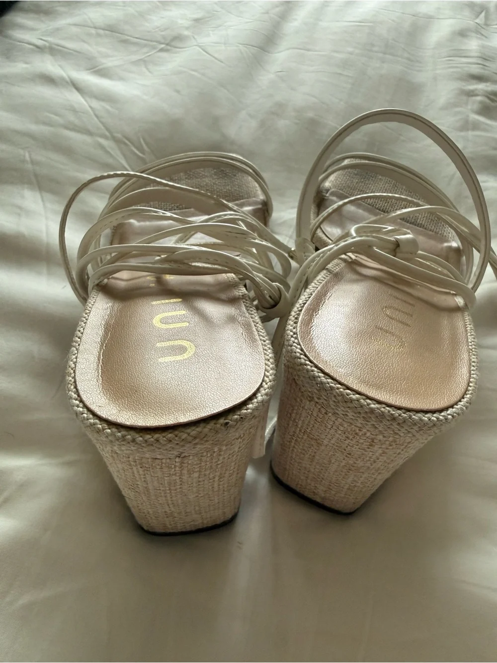 UNISA Strappy Square-Toe Sandals